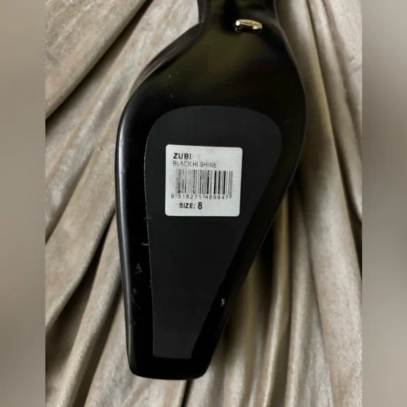 Tony Bianco Sleek Black Mules - Picture 6 of 8